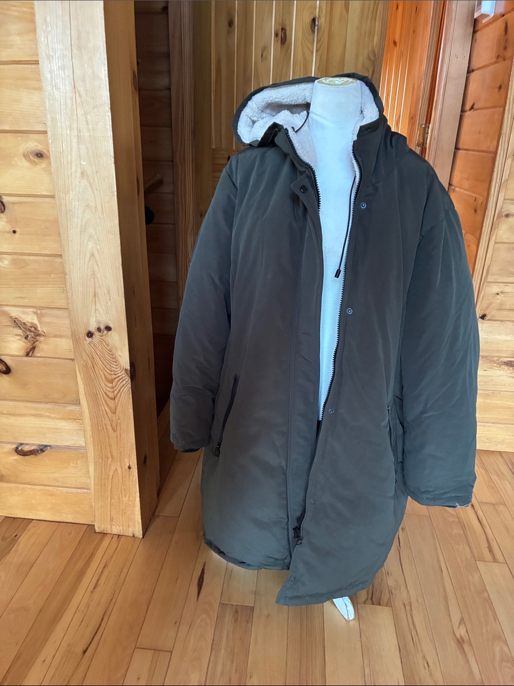 Lane Bryant long line heavy duty coat